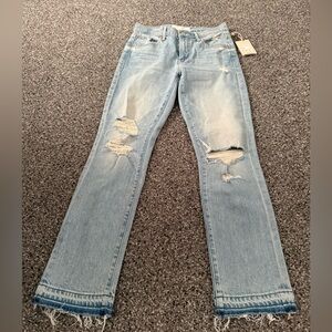 Womens new mothers jeans size 25